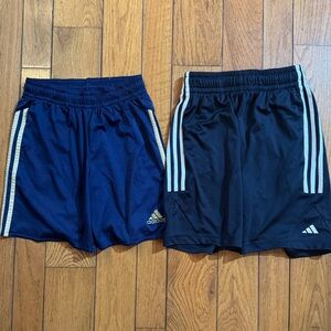 Adidas Navy and Black Shorts Set - Size S